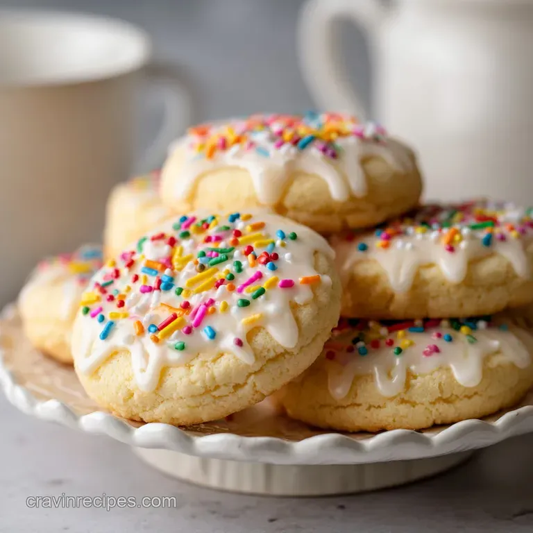 Glazed Maple Shortbread Cookies