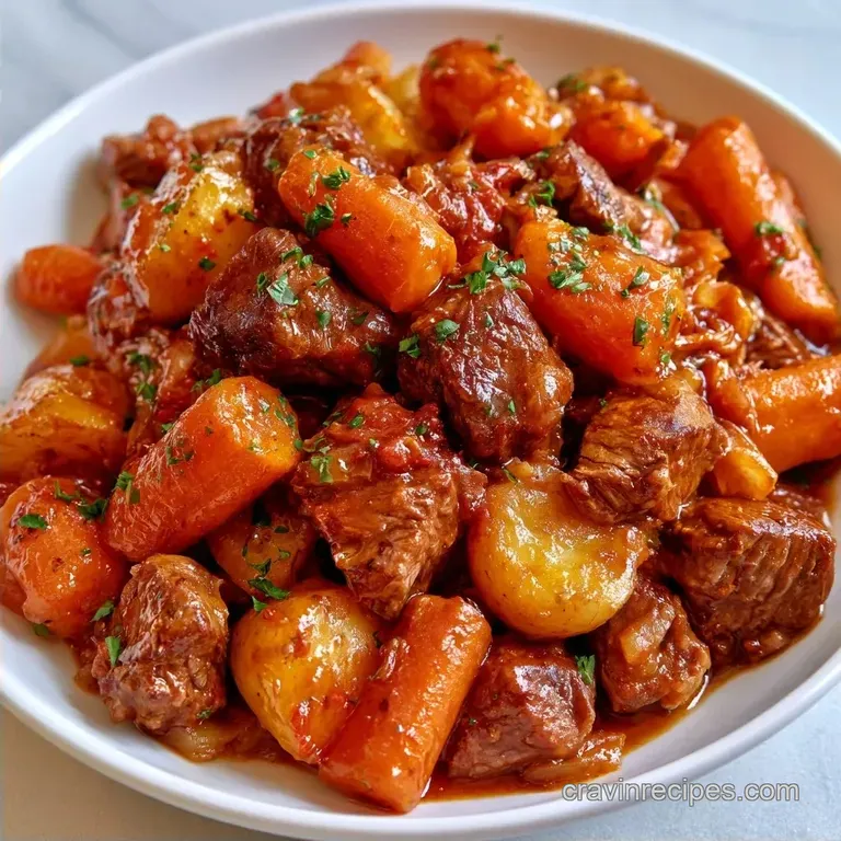 Gluten-Free Slow Cooker Beef Stew with Carrots