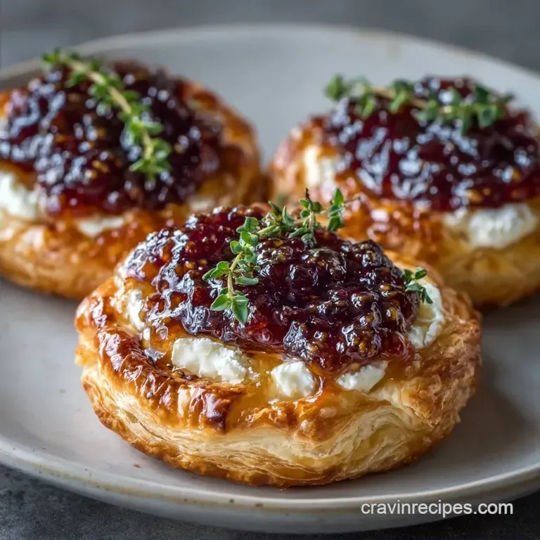 Goat Cheese Puff Pastry Bites: Tangy and Crisp