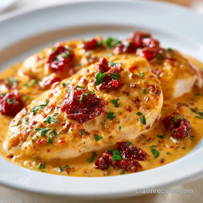 Marry Me Chicken: High Protein Crockpot
