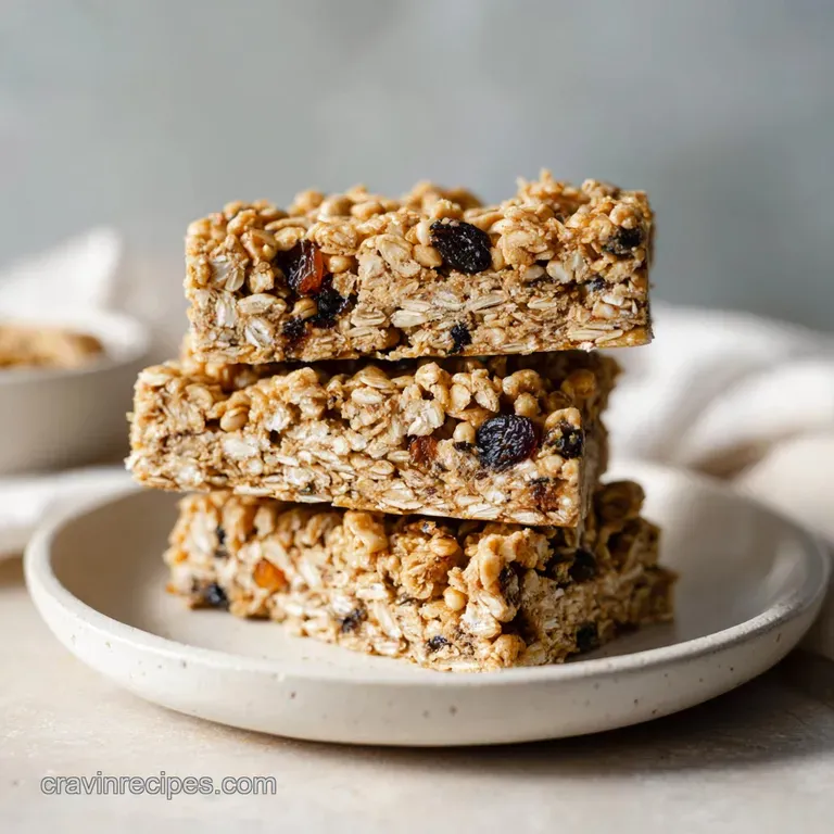Homemade Granola Bars for Kids