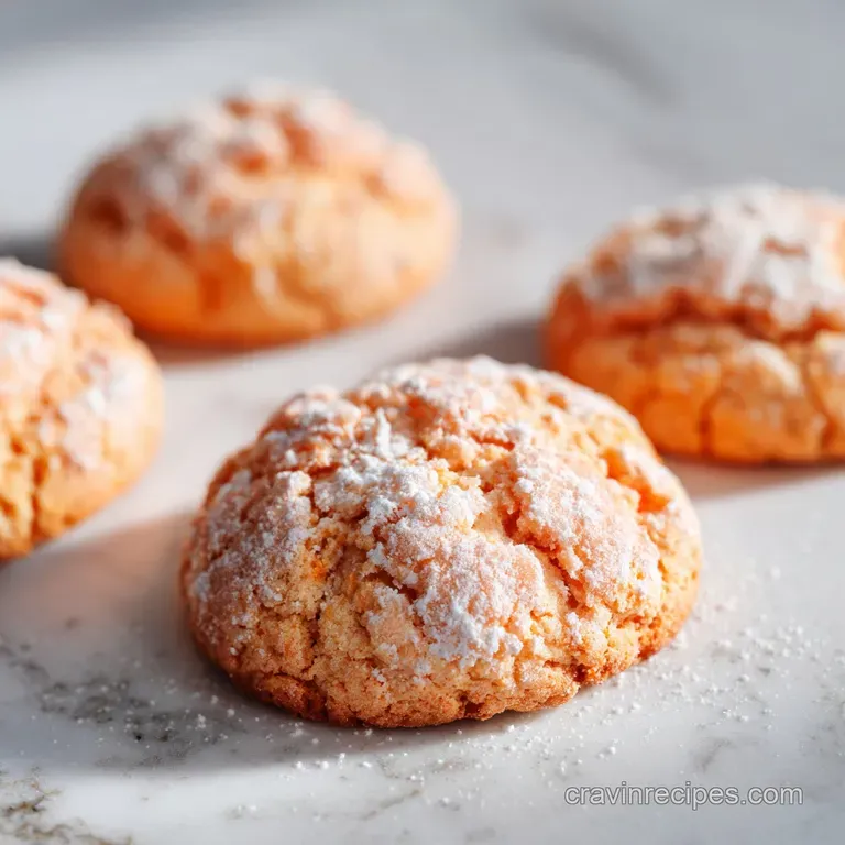 Italian Peachy Cookies: Soft and Shaped