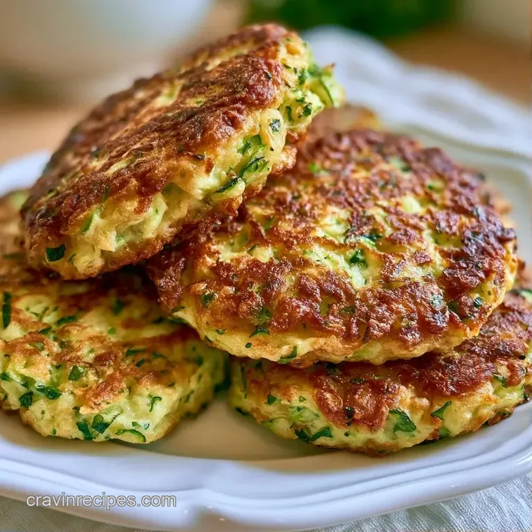 Three golden pan-fried patties on a white plate, each topped with a dollop of Greek yogurt and fresh green chives.
