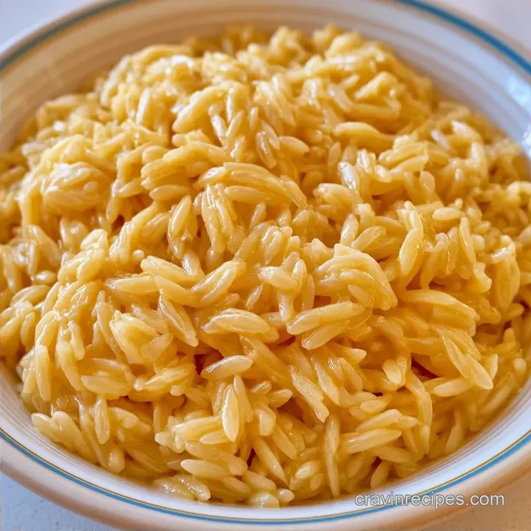 Lemon Butter Orzo Pasta: Zesty and Glossy