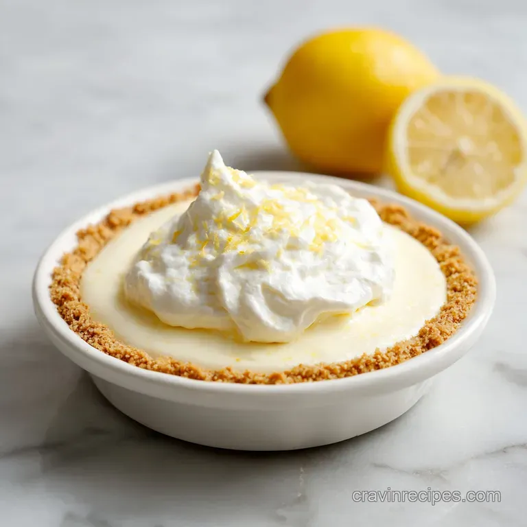 Lemon Supreme Pie: Silky and Zesty