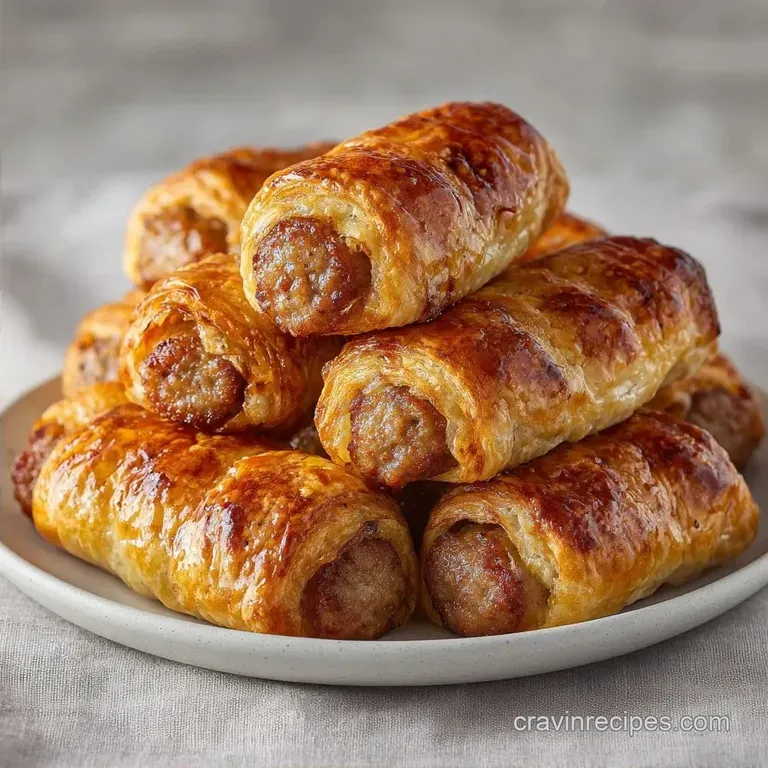Mini Sausage Rolls: Savory and Flaky
