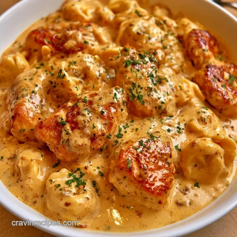 One-Pot Creamy Chicken Tortellini
