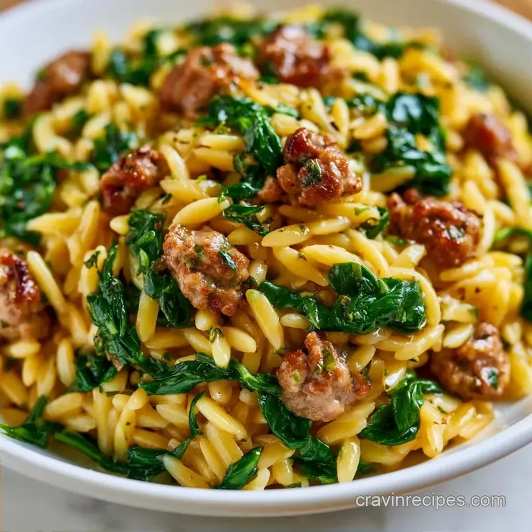 One Pot Italian Orzo in 30 Minutes