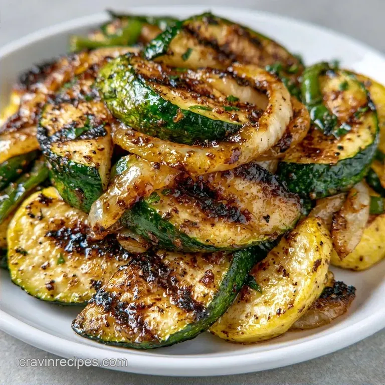 Crispy Oven Roasted Zucchini and Squash