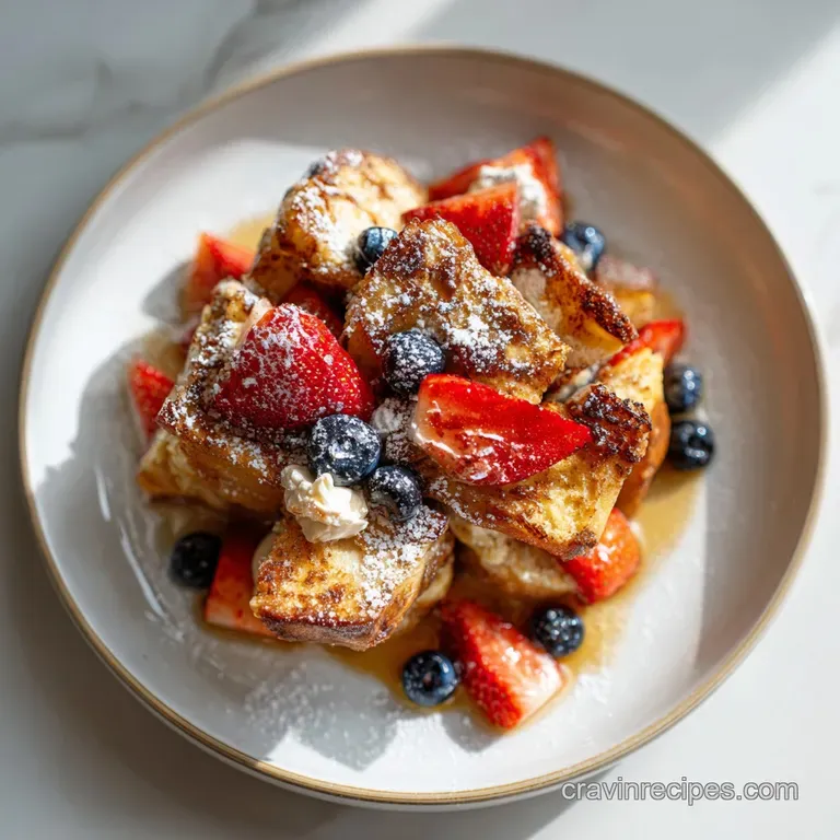 Overnight French Toast: Custardy Bake