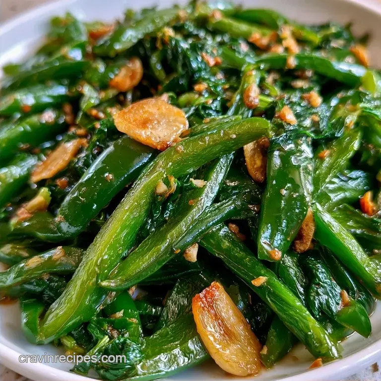15 Minute Poblano Pepper Skillet with Garlic