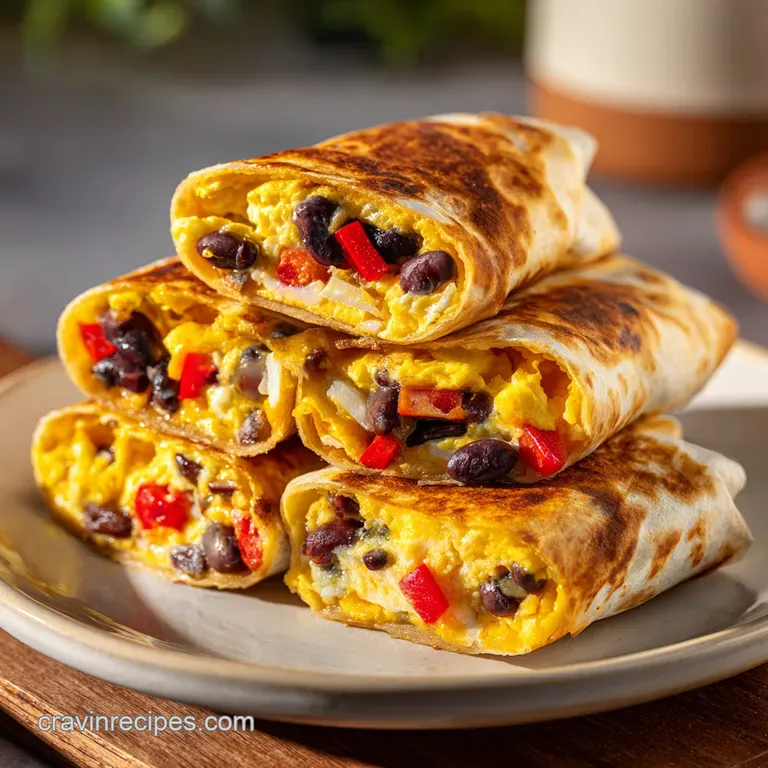 Two toasted wraps on a slate platter with small bowls of vibrant red salsa and a dollop of creamy white sour cream.