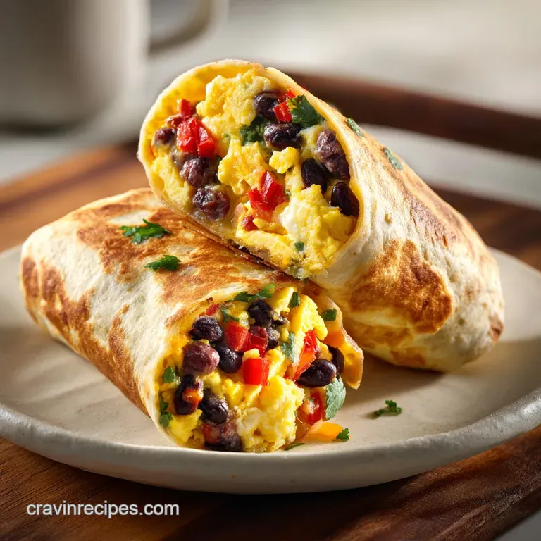 Protein Packed Breakfast Burritos: Savory and Filling