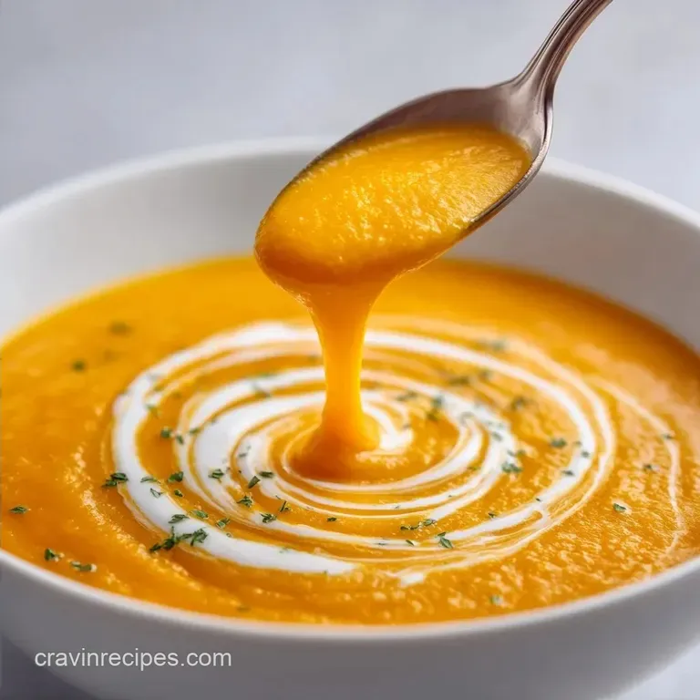 Protein Packed Squash Soup: Silky and Savory