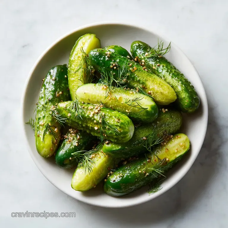 Refrigerator Dill Pickles: Ultra Crunchy