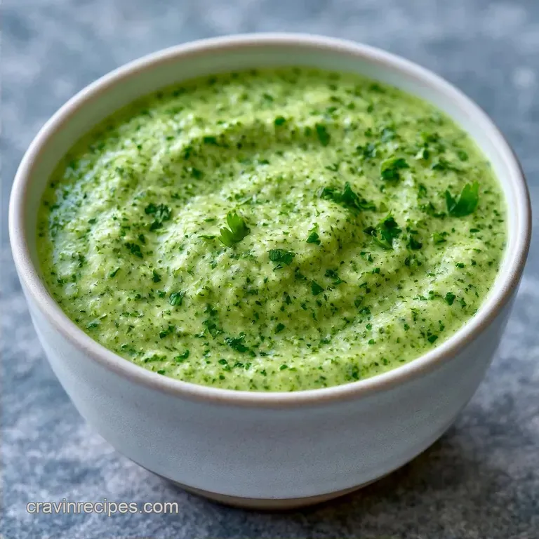 Creamy Roasted Poblano Salad Dressing