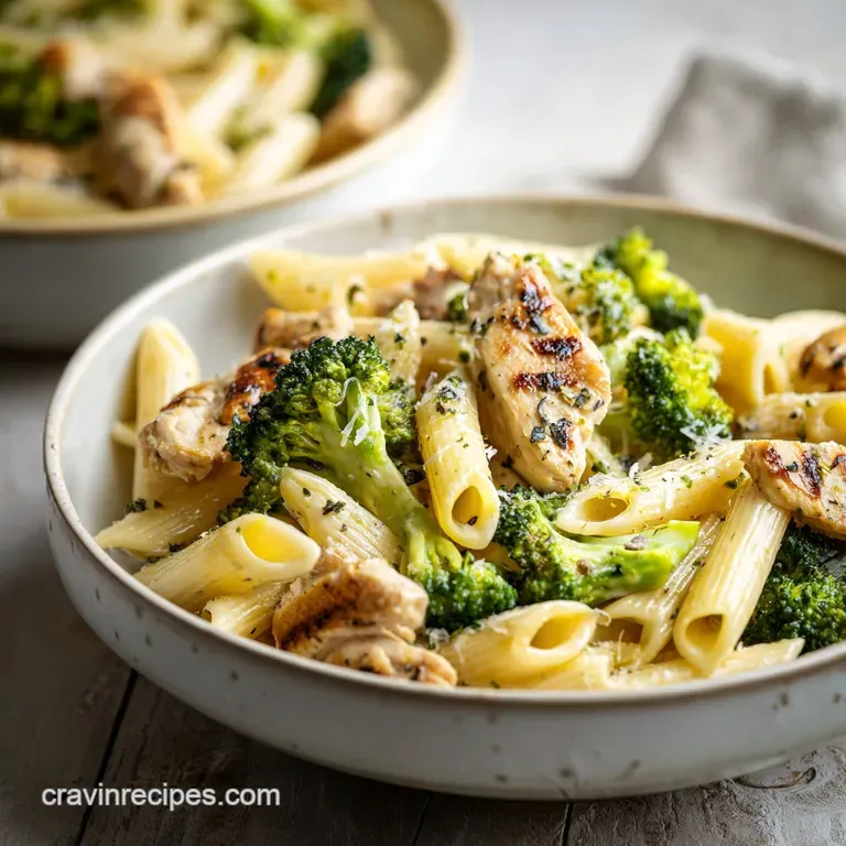 Creamy Rotisserie Chicken Broccoli Pasta: Failure-Proof