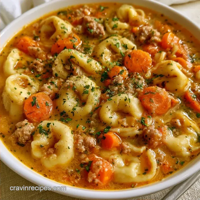 Healthy Tortellini Soup Sausage