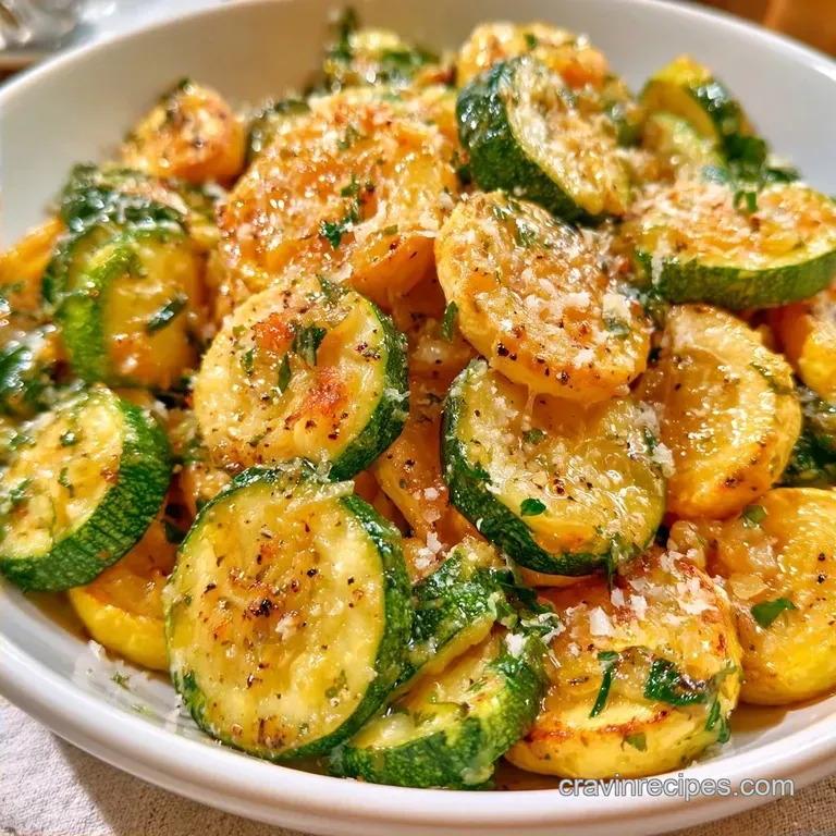 Sauteed Zucchini and Yellow Squash with Garlic