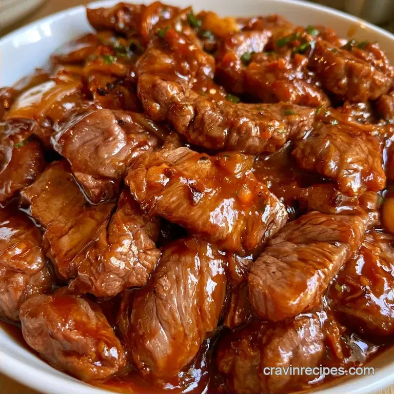 Sticky Asian Chuck Steak: Slow-Cooked