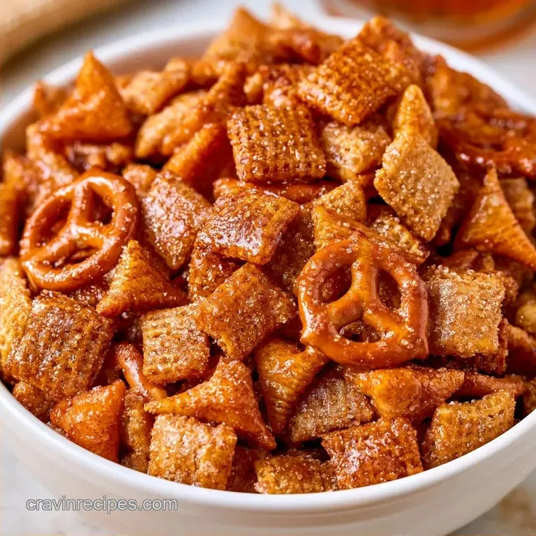 Sweet and Salty Chex Mix with Bugles