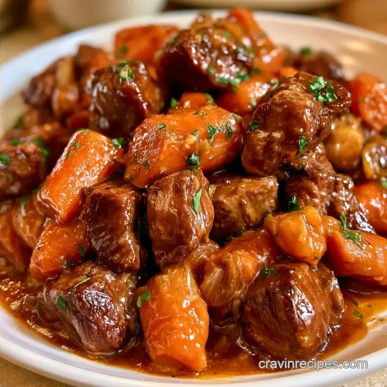 Tender Braised Chuck Steak with Onions