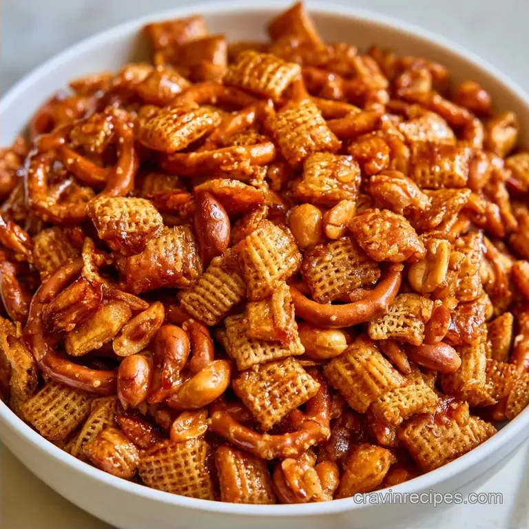 Chex Mix Traditional Savory Snack Mix: Baked