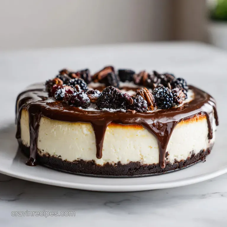 Homemade Turtle Cheesecake Recipe