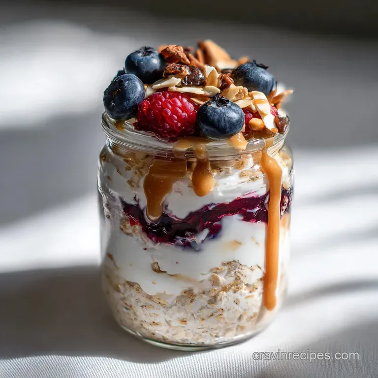 Overnight Oats with Yogurt: Velvety and Plump