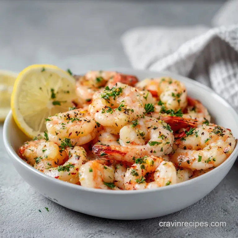 Party Shrimp: Zesty and Tender