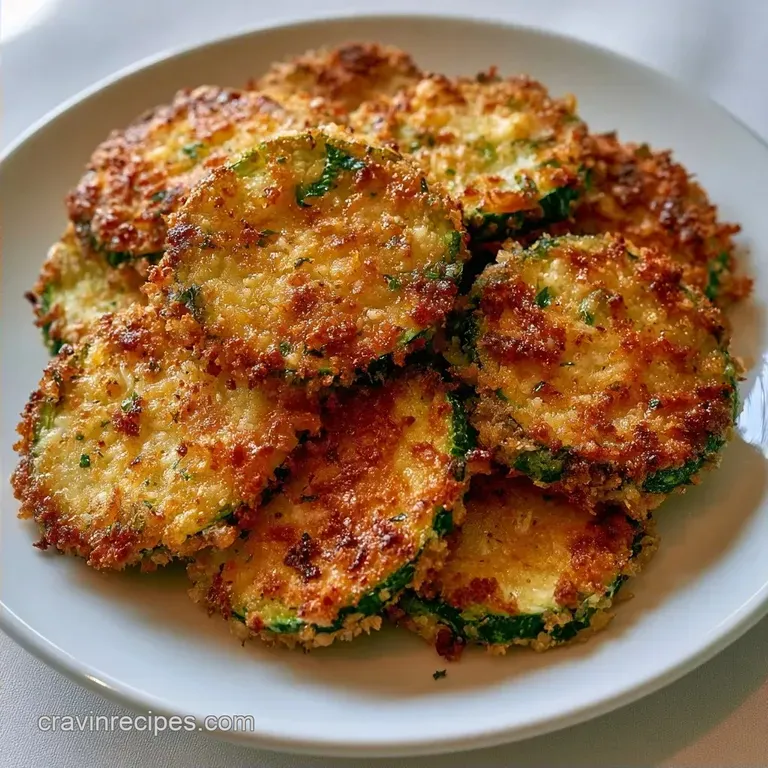 Crispy Zucchini Parmesan Bake